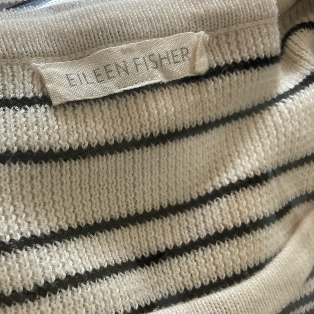 Eileen Fisher 100% Organic Cotton Sweater - Picture 12 of 12